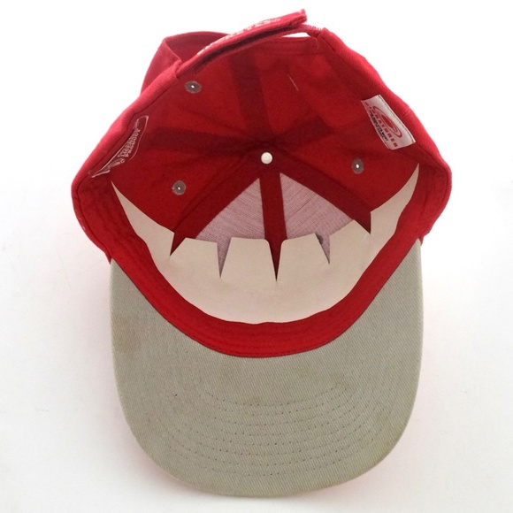 OHIO STATE BUCKEYES College Football Red Baseball Cap~ONE SIZE FITS MOST - Picture 4 of 5